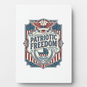 Plaque Photo T-shirt graphique vectoriel Baby Shower patriotiqu