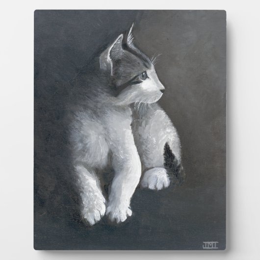 Plaque Photo Tabby Kitten (Devant)