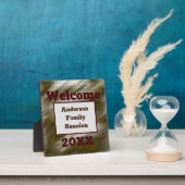 Plaque Photo Table d'accueil Reunion familiale Élégante Faire-p (Insitu)