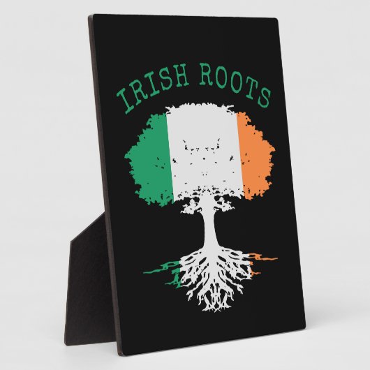 Plaque Photo Table Irish Roots Family Tree (Côté)