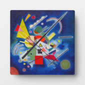 Plaque Photo Tableau bleu | Wassily Kandinsky | (Devant)