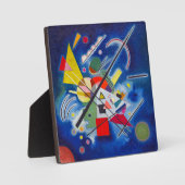 Plaque Photo Tableau bleu | Wassily Kandinsky | (Recto)