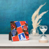 Plaque Photo Tableau de contrôle des élections (Insitu)