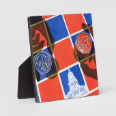 Plaque Photo Tableau de contrôle des élections (Recto)