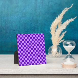 Plaque Photo Tableau de contrôle Purple Combination par Shirley