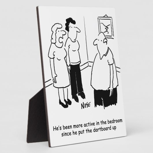 Plaque Photo Tableau noir dans la chambre. Drôle dessin (Côté)