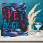 Plaque Photo Tableau noir Zebra cassé (Côté)