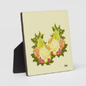 Plaque Photo Tabletop Easel With Canvas : Fruit Tropical (Recto)