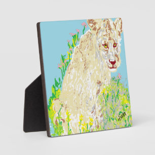 Plaque Photo Tabletop W/Canvas : Dans Le Sauvage