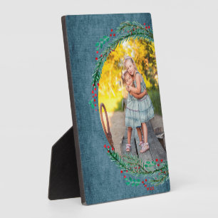 Plaque Photo Tablette de courge à feuilles