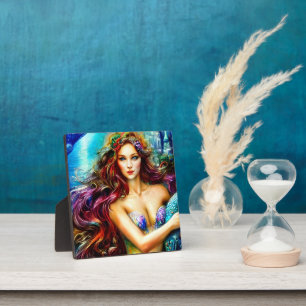 Plaque Photo Tablette de fantasy art Neptune's Daughter