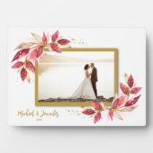 Plaque Photo Tablette photo sans cadre mariage Retour (Devant)