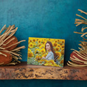 Plaque Photo Tablette photo sans cadre pour diplômés (Côté)