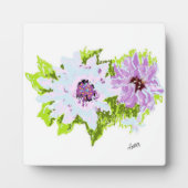 Plaque Photo Tablette W/Canvas : Pérenne -Plante (Devant)