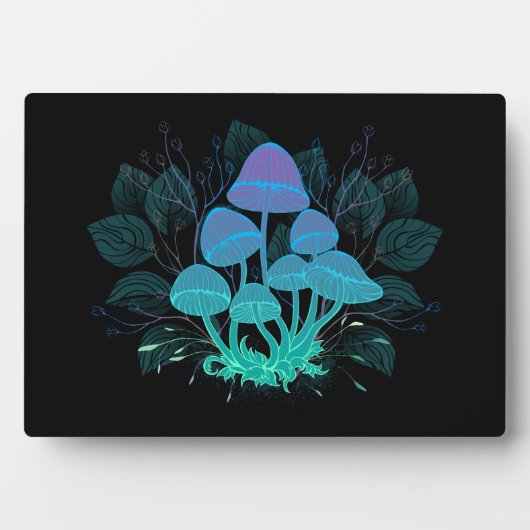 Plaque Photo Tabourets dans Bushes (Devant)