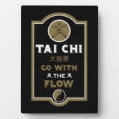 Plaque Photo Tai Chi Practitioner Gift (Devant)