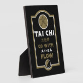 Plaque Photo Tai Chi Practitioner Gift (Côté)