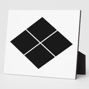 Plaque Photo Takeda rhombus