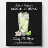 Plaque Photo Tall Mojito ・ PERSONNALISER cette boisson signatur (Devant)