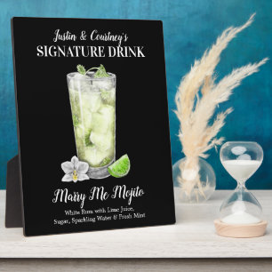 Plaque Photo Tall Mojito ・ PERSONNALISER cette boisson signatur