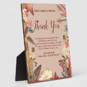 Plaque Photo Tan - Marsala Vin & torsion de teintes roses (Côté)