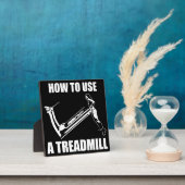 Plaque Photo Tapis de course - Entraînement de nouveauté amusan (Insitu)