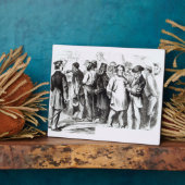 Plaque Photo Tapis de tapis, fin des années 1860 (gravure) (pho (Côté)