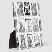 Plaque Photo tarot antique (Côté)