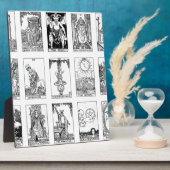 Plaque Photo tarot antique (Côté)