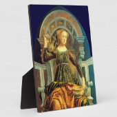 PLAQUE PHOTO TAROTS DE RENAISSANCE ANTIQUE 14 / TEMPÉRANCE (Côté)