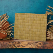 Plaque Photo Tatami Mat 畳 (Côté)