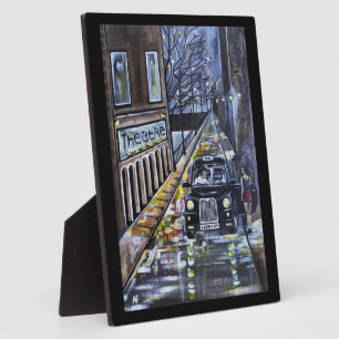 Plaque Photo Taxi pour Kate Peinture d'Alfred Fox
