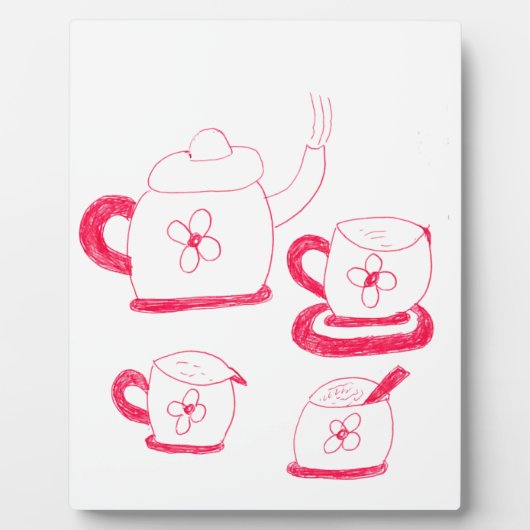Plaque photo Tea Time (Devant)