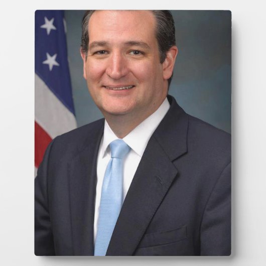 Plaque Photo Ted Cruz (Devant)
