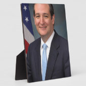 Plaque Photo Ted Cruz (Côté)