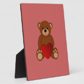 Plaque Photo Teddy Love (Côté)