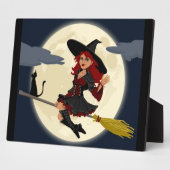 PLAQUE PHOTO TÉMOIN HALLOWEEN REDHEADED (Côté)