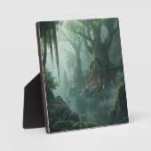 Plaque Photo Temple of Moss and Mist (Recto)