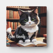 Plaque Photo Temps de lecture (Devant)