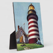 Plaque Photo Teneur de phare par Stevan Dohanos (Côté)