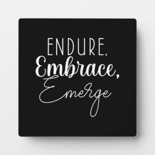 Plaque Photo Tenir, Embrasser - Hustle, Salle de gym, Motivatio