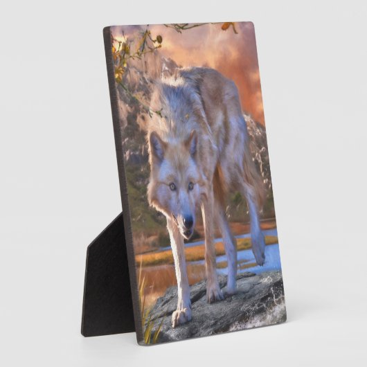 Plaque Photo TERRAINS DE CHASSE DE Loup (Côté)