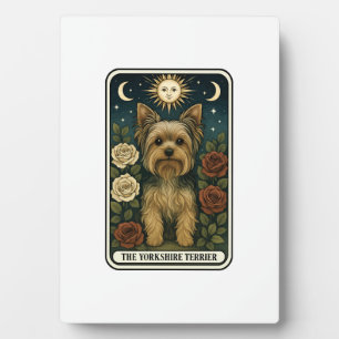 Plaque Photo Terrier du Yorkshire
