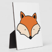 Plaque Photo Tête de renard simple (Côté)