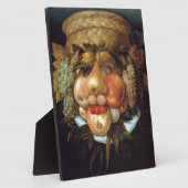 Plaque Photo Tête réversible de Giuseppe Arcimboldo avec panier (Côté)