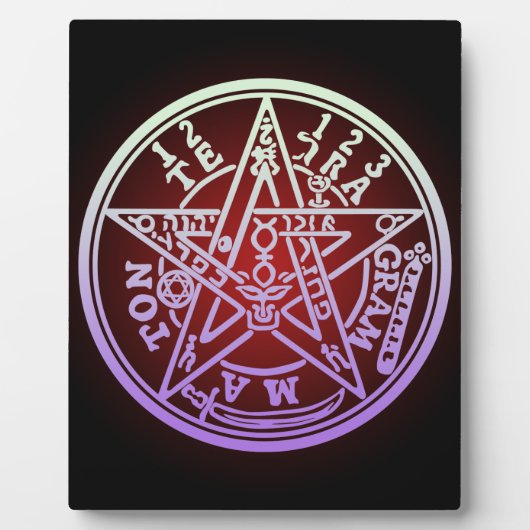 PLAQUE PHOTO TÉTRAGRAMMATON 03 (Devant)