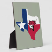 Plaque Photo Texas Fishing (Côté)