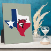 Plaque Photo Texas Fishing (Côté)