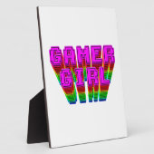 Plaque Photo Texte de la fille du joueur (Côté)