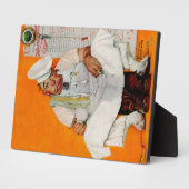 Plaque Photo Thanksgiving Day Blues (Côté)